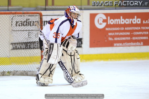 2015-02-07 Hockey Milano Rossoblu U14-Aosta 0129 Davide Fadani